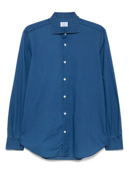 Mazzarelli cotton shirt - Blue