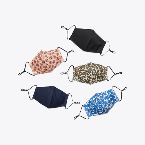Printed Face Mask, Set of 5-Pack