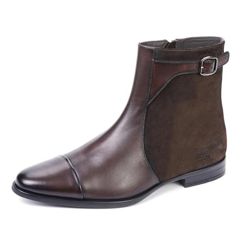 NWOB Carlos by Carlos Santana Men\'s Size 11.5 Brown Leather Chelsea Boots NWOB Carlos by Carlos Santana Men main image 4