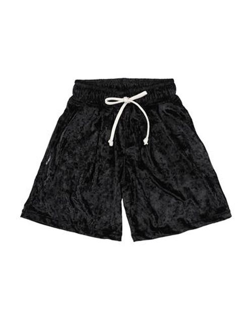 Kid Girl Shorts & Bermuda Shorts Black Size 14 Polyester, Elastane