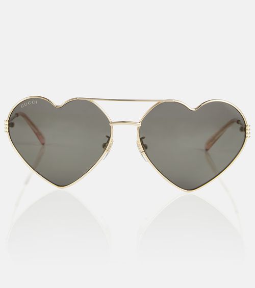 Heart-shaped sunglasses
