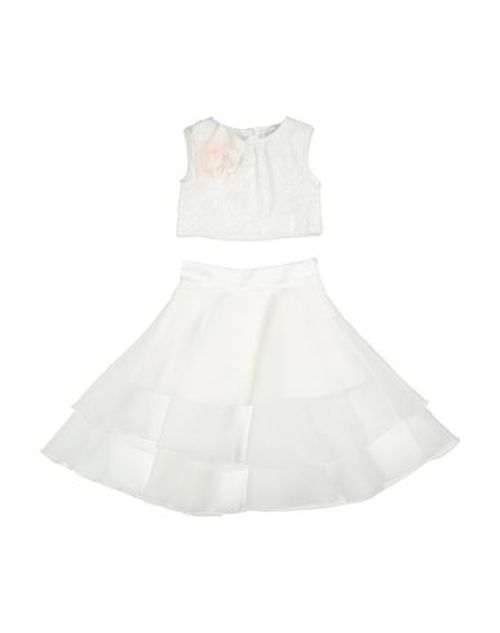 Top Con Gonna Doppia Orga Kid Girl Co