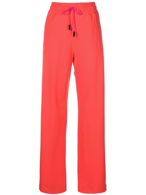 Logo-print track pants - Pink