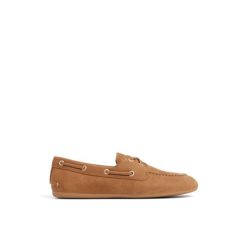 Slim Boat Shoe in Tan