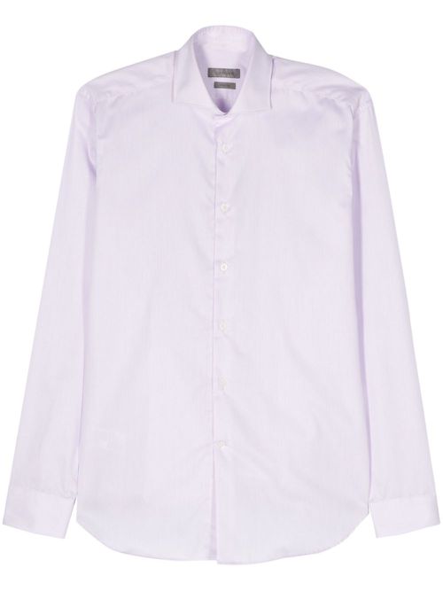 Slub-texture shirt - Pink