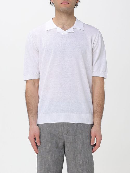 Polo Shirt Men color White
