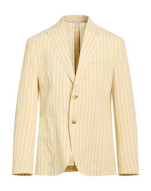Man Blazer Ivory Size 38 Linen, Viscose, Polyamide