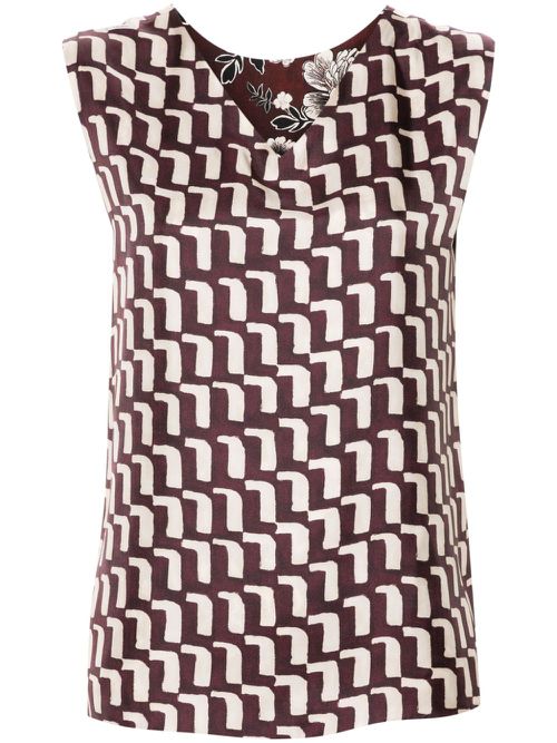 Ustica blouse - Red