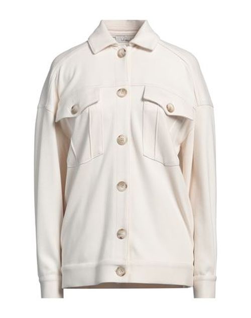 Woman Shirt Off white Size XS Cotton, Viscose, Polyamide, Elastane