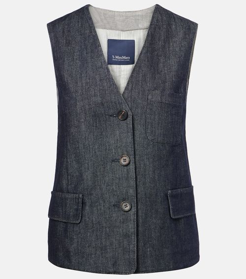 Denim vest