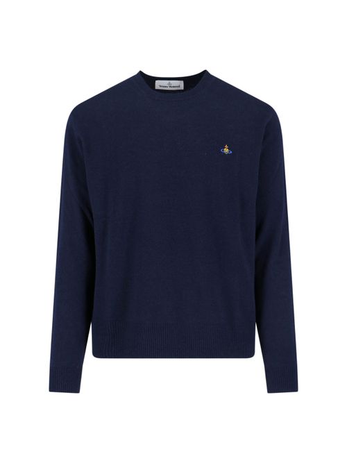Wool-Cashmere Crewneck Sweater for Men