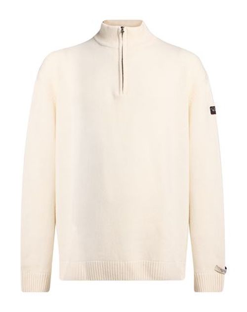 Man Turtleneck Cream Size 3XL Wool, Nylon