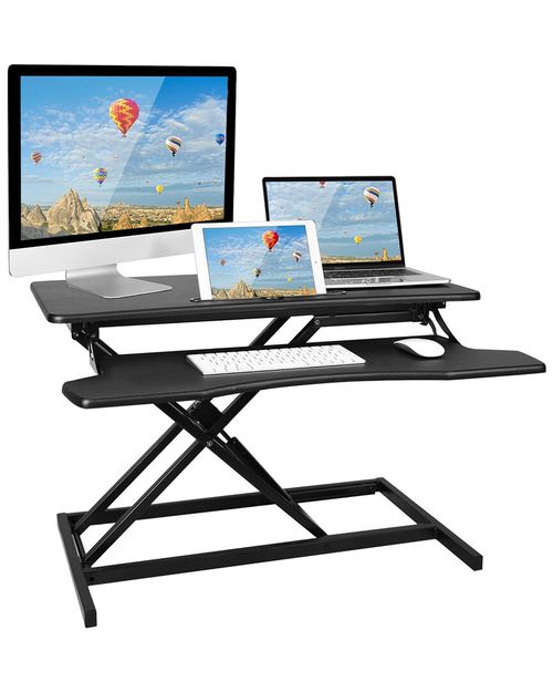 IMounTEK Adjustable Dual Monitor Laptop Desk Riser