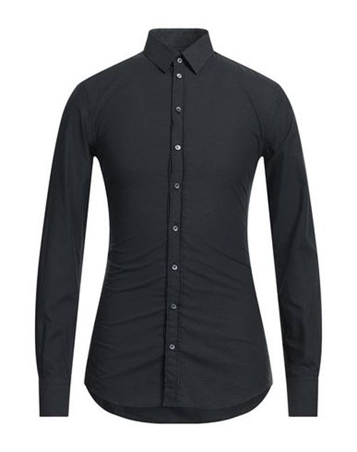 Man Shirt Black Size 15 Cotton