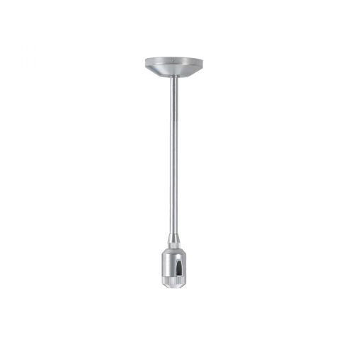 WAC Lighting 120V Flexrail Surface Mount Stem Power Feed in Platinum - -PCT6-PT