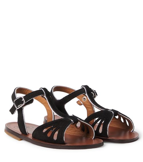 PèPè Suede sandals