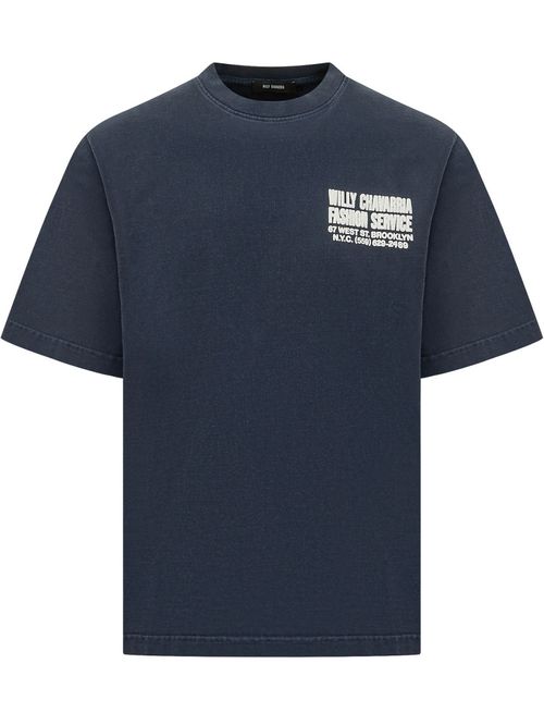 Blue Crew Neck T-Shirt