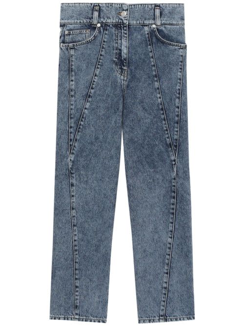 Mid-rise flared jeans - Blue