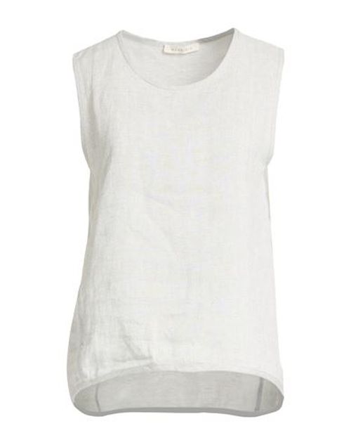 Woman Top Grey Size S Linen, Polyamide, Polyester