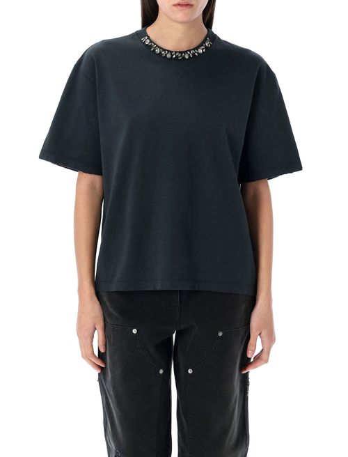 Tshirt Crystal Collar