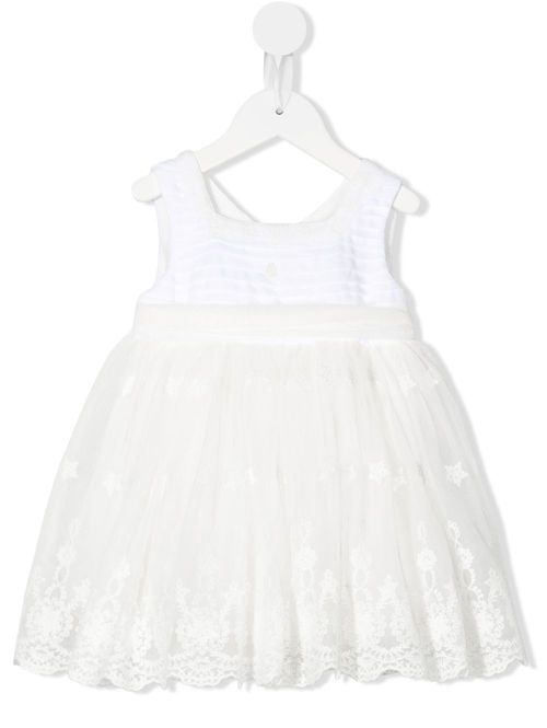Tulle empire dress - White