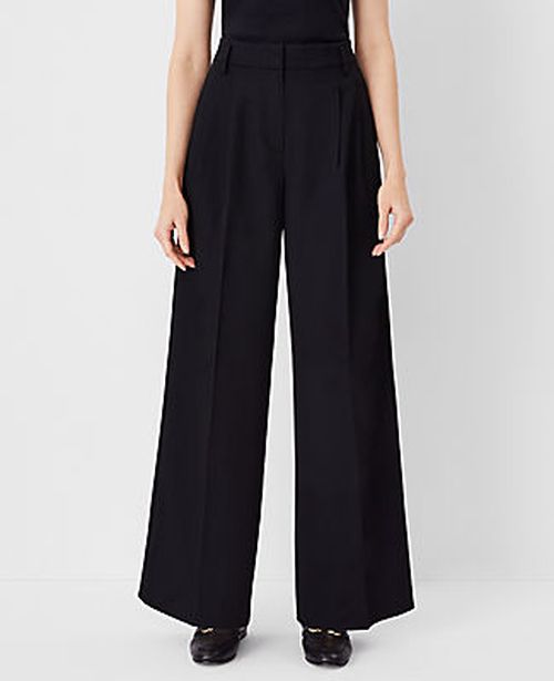 Ann Taylor The Pleated Wide-Leg Pant
