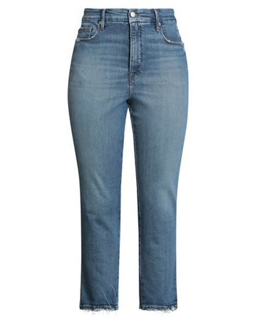 Woman Jeans Blue Size 30 Cotton, Lyocell, Elastane