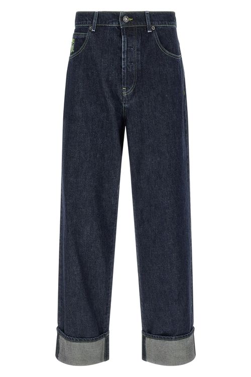 Logo Embroidery Jeans