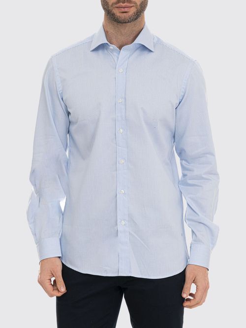Shirt Men color Sky Blue