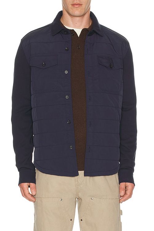 Who Decides War by Ev Bravado Atom Sweatpant in Multi in Aviator Navy - Grey. L also in M, S, XL/1X