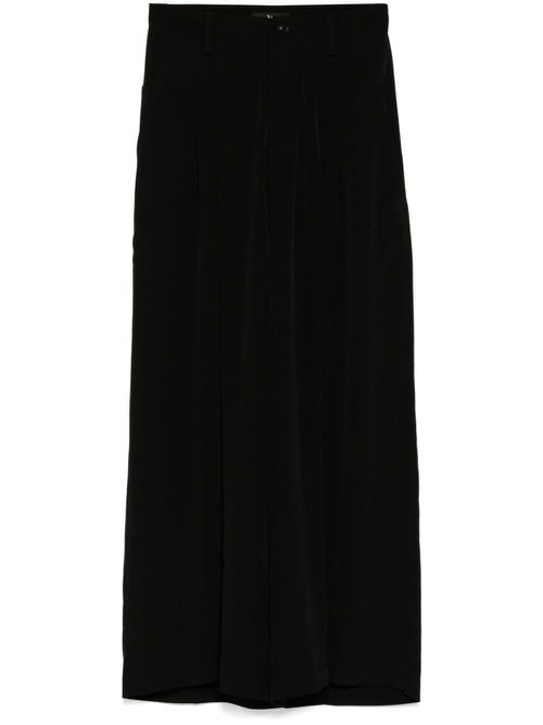 Straight trousers - Black