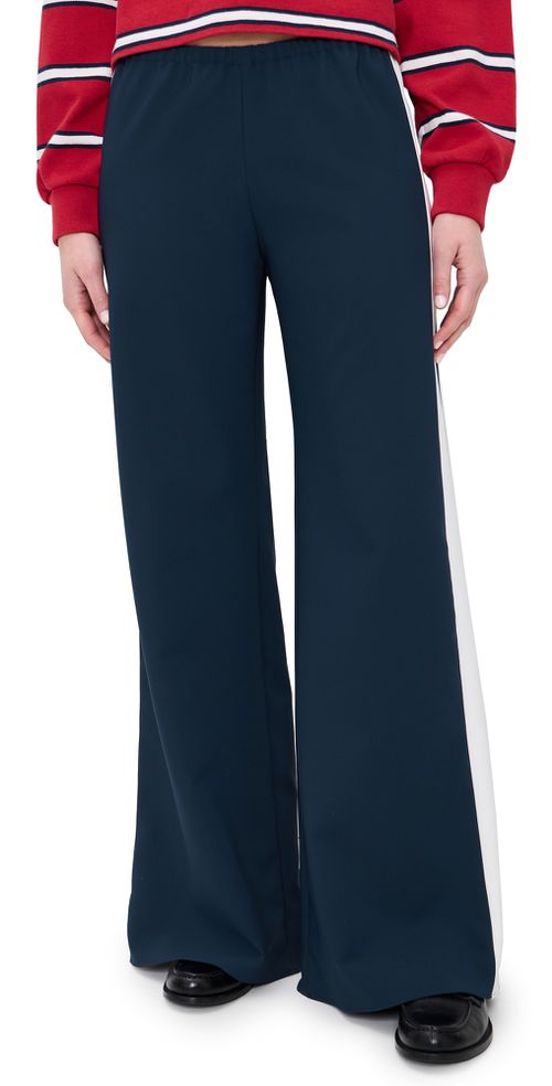 Side Stripe Colby Pants Navy/Ivory