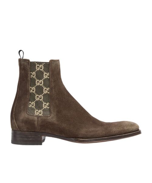 Men's worn-out effect ankle boot