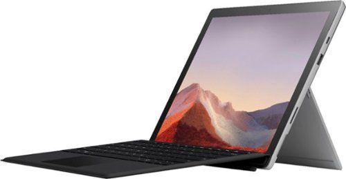 "Geek Squad Certified Refurbished Surface Pro 7 - 12.3"" Touch Screen - Intel Core i3 - 4GB Memory - 128GB SSD - Platinum with Black Type Cover"
