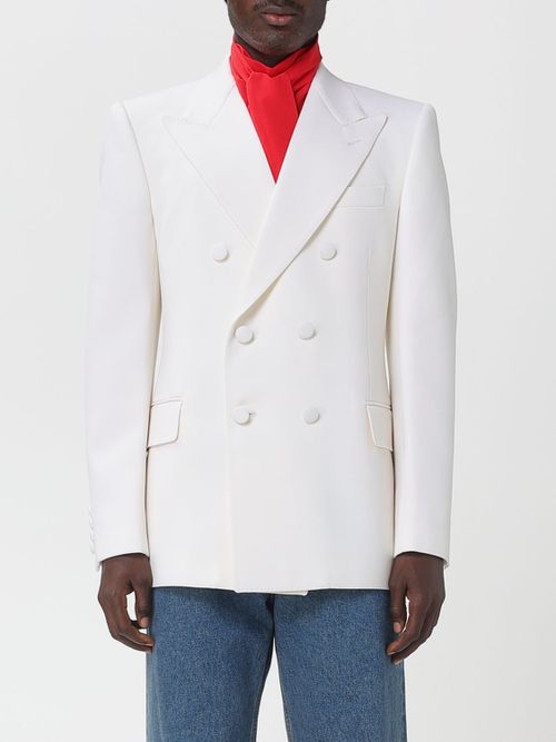 Jacket Men color White