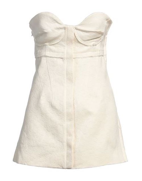 Proenza Schouler Woman Top Ivory Size 4 Cotton, Wool, Polyamide, Elastane