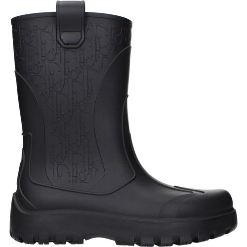 Christian Dior Men's Rubber Boots Black