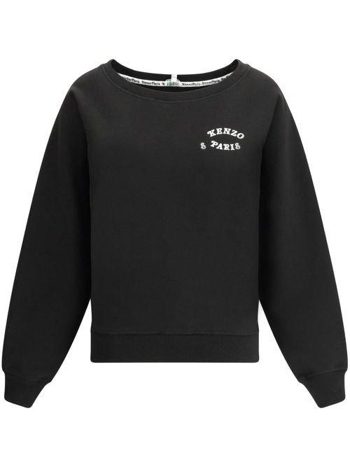 X Verdy logo-print sweatshirt - Black