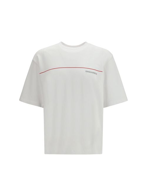 Logo-Print Cotton T-Shirt — White