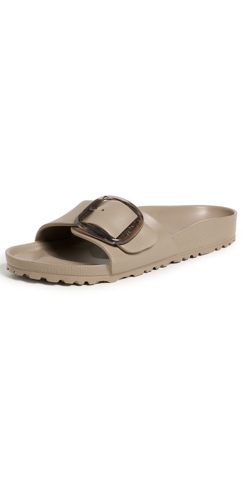 Madrid EVA Big Buckle Sandals Gray Taupe