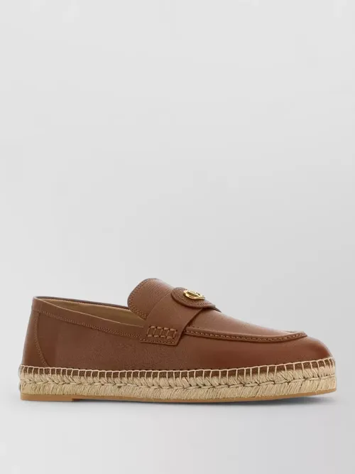 Valentino Garavani - leather espadrille
