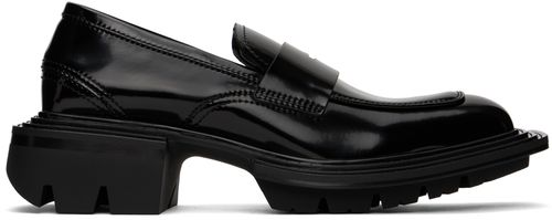 Untitlab® Black Reel Loafers