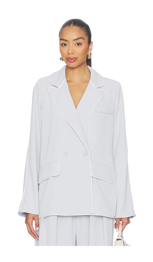 SNDYS Lyns Blazer in Baby Blue. XXS. Also in L, M, S, XL