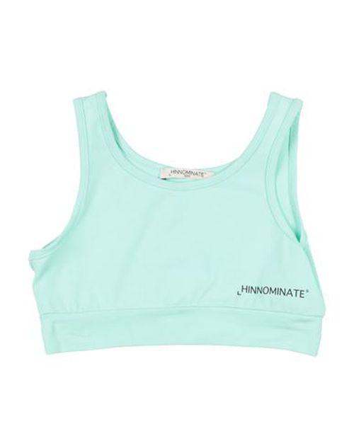 Kids Kid Girl Top Turquoise Size 10 Cotton, Elastane