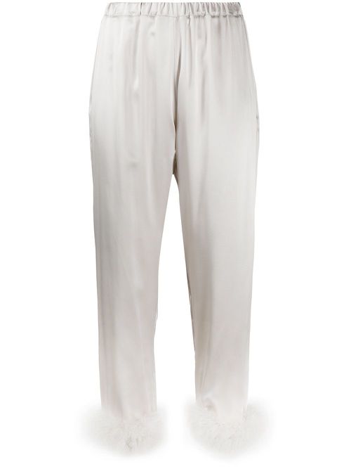 Kitty pj bottoms - Silver
