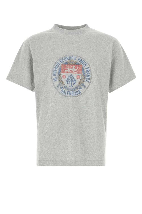 Grey Cotton T-shirt