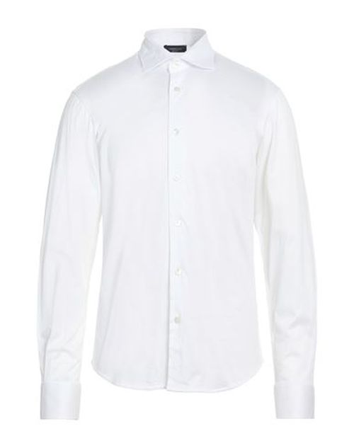 Man Shirt White Size 38 Cotton