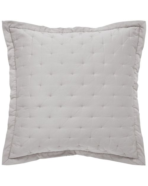 Oscar Tufted Cotton Sateen Quilt Euro Sham