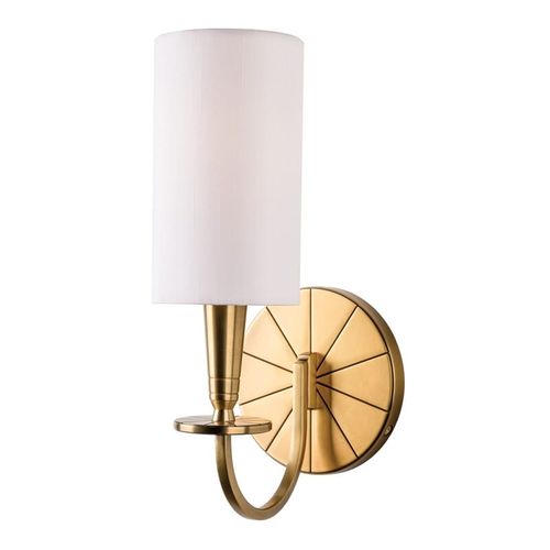 Mason 12" Wall Sconce in Aged Bra