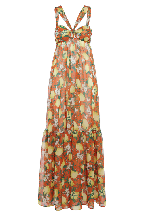 Dress — Orange